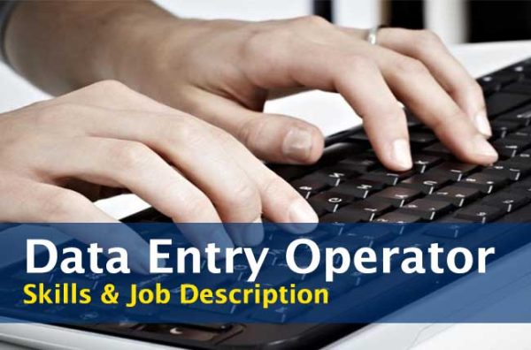 data entry job description & skills