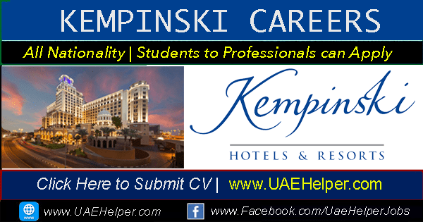 Kempinski Careers Jobs in Kempinski Hotel