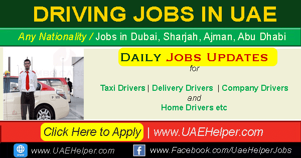 driving jobs in DUBAI