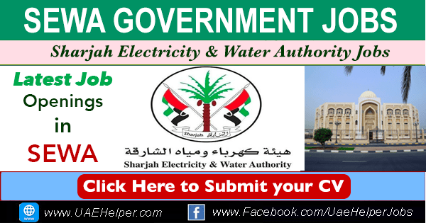 SEWA Careers (Sharjah Electricity & Water Authority) Jobs 2020