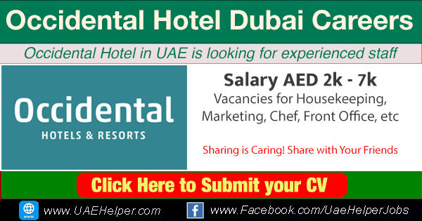 Occidental Hotel Imps Dubai Careers
