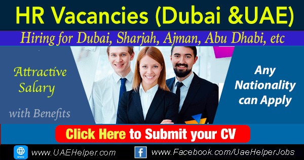 HR Jobs in Dubai & UAE - Latest Vacancies 