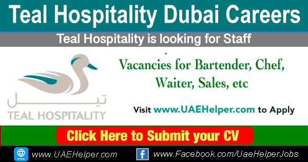 Teal Hospitality Dubai Careers