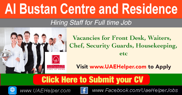 Al Bustan Centre and Residence Careers