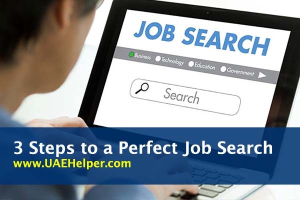 3 steps to a perfect jobs search