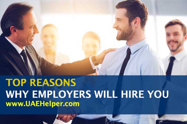 top reasons why employers will hire you