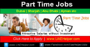 part time jobs in Dubai UAE