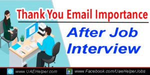Importance of Thank you after a job interview