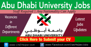 Abu Dhabi University Careers  - - Jobs in Dubai and UAE