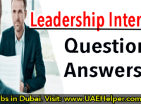 Leadership Interview Questions & Answers