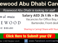 Rosewood Abu Dhabi Careers - Jobs in Dubai and UAE