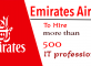 Emirates Airline: Hiring more than 500 IT Professionals
