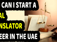 How can I start a legal translator career in The UAE?
