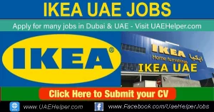 IKEA careers 2022 Dubai and Abu Dhabi