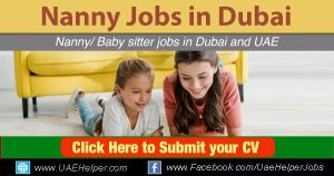Nanny Jobs in Dubai UAE