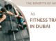 Picture of two people lifting weights - The Benefits of Working as a Fitness Trainer in Dubai