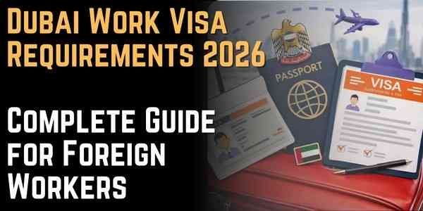 Dubai Work Visa Requirements 2026 Complete Guide for Foreign Workers