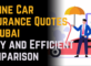 Online Car Insurance Quotes in Dubai: A Guide to Easy and Efficient Comparison