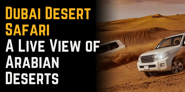 Dubai Desert Safari: A Live View of Arabian Deserts