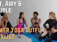 Light, Airy & Flexible: The Summer Yoga Outfit Checklist