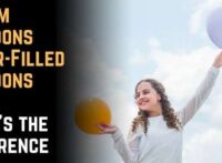 Helium Balloons vs Air-Filled Balloons: What’s the Difference