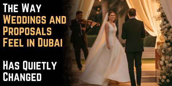 The Way Weddings and Proposals Feel in Dubai Has Quietly Changed