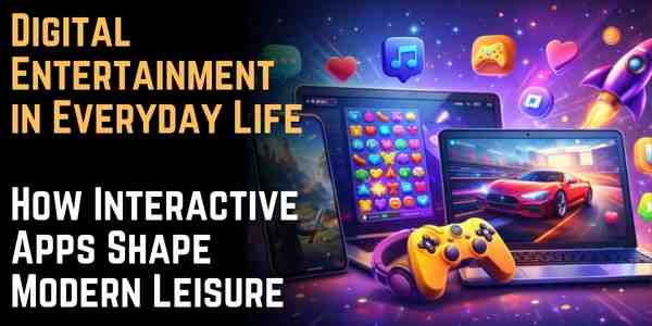 Digital Entertainment in Everyday Life: How Interactive Apps Shape Modern Leisure