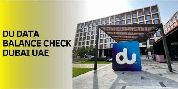 DU Data Balance Check Dubai UAE 2026 Step-by-Step Guide