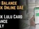 Lulu Balance Check Online UAE – Check Lulu Card Balance Easily