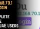 192.168.70.1 DU Login – Complete Guide for UAE Users