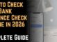 How to Check FAB Bank Balance Check Online in 2026 – Complete Guide