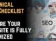 Technical SEO Checklist Ensure Your Website is Fully Optimized