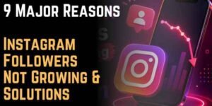 9 Major Reasons Instagram Followers Not Growing & Solutions