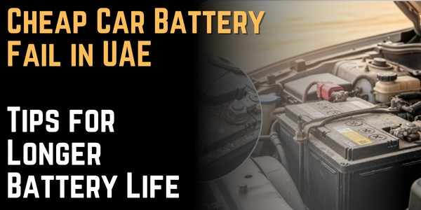 Cheap Car Battery Fail in UAE Tips for Longer Battery Life  
