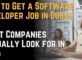 How to Get a Software Developer Job in Dubai What Companies Actually Look for in 2026