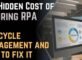 Why Lifecycle Management Is Critical for Sustainable Robotic Process Automation Solutions 