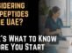 Considering uae peptides in the UAE Here’s What to Know Before You Start