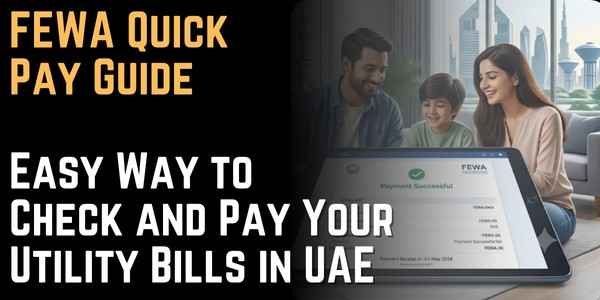 FEWA Quick Pay Guide 2026 Easy Way to Check and Pay Your Utility Bills in UAE
