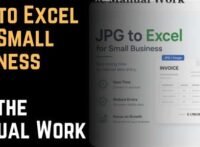 JPG to Excel for Small Business Cut the Manual Work