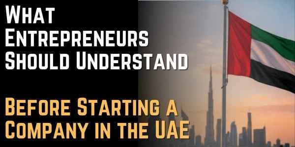 What Entrepreneurs Should Understand Before Starting a Company in the UAE