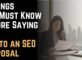 5 Things You Must Know Before Saying Yes to an SEO Proposal