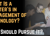 What Is a Master's in Management of Technology Who Should Pursue It