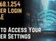 192.168.1.254 Router Login in UAE How to Access Your Router Settings