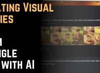 Creating Visual Stories from a Single Idea with AI