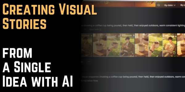 Creating Visual Stories from a Single Idea with AI