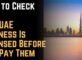 How to Check if a UAE Business Is Licensed Before You Pay Them