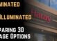 Illuminated vs Non-Illuminated Comparing 3D Signage Options