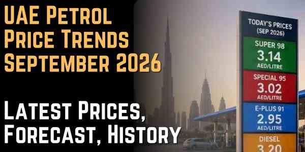 UAE Petrol Price Trends September 2026 Latest Prices, Forecast, History and What Drivers Should Expect