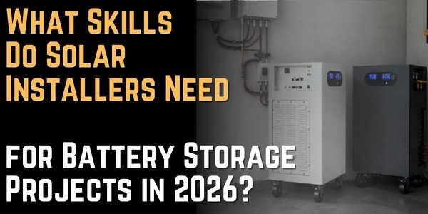 What Skills Do Solar Installers Need for Battery Storage Projects in 2026?