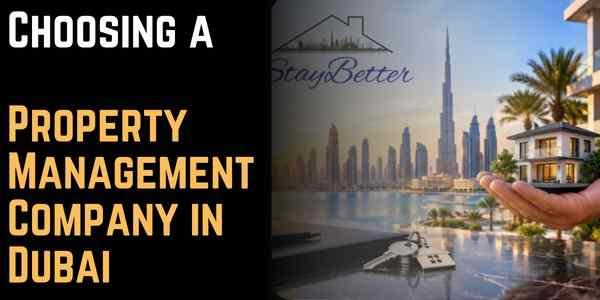 Choosing a Property Management Company in Dubai